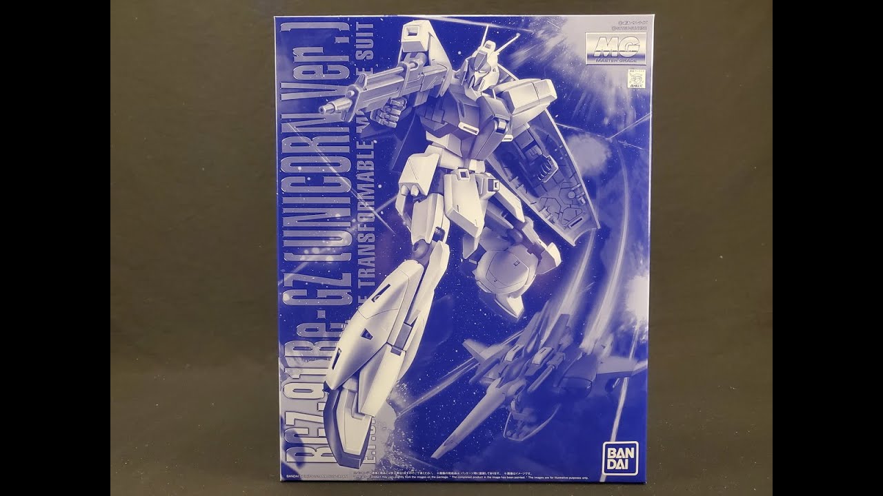 開箱]PB MG 1/100 機動戰士鋼彈UC RGZ-91 Re-GZ靈格斯(Unicorn Ver