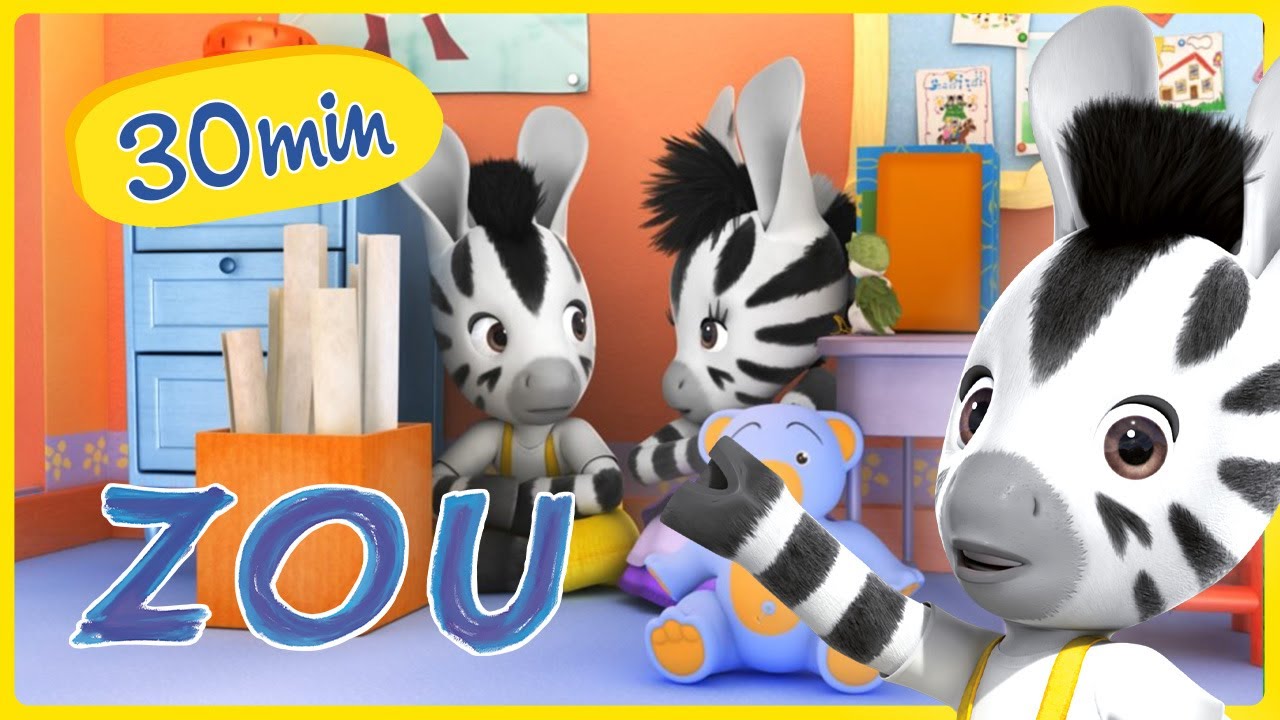 Zou in het Nederlands 🦓 ZOU test nieuwe spellen met zijn vrienden ⛱️ Met Elzee 🦓Compilatie