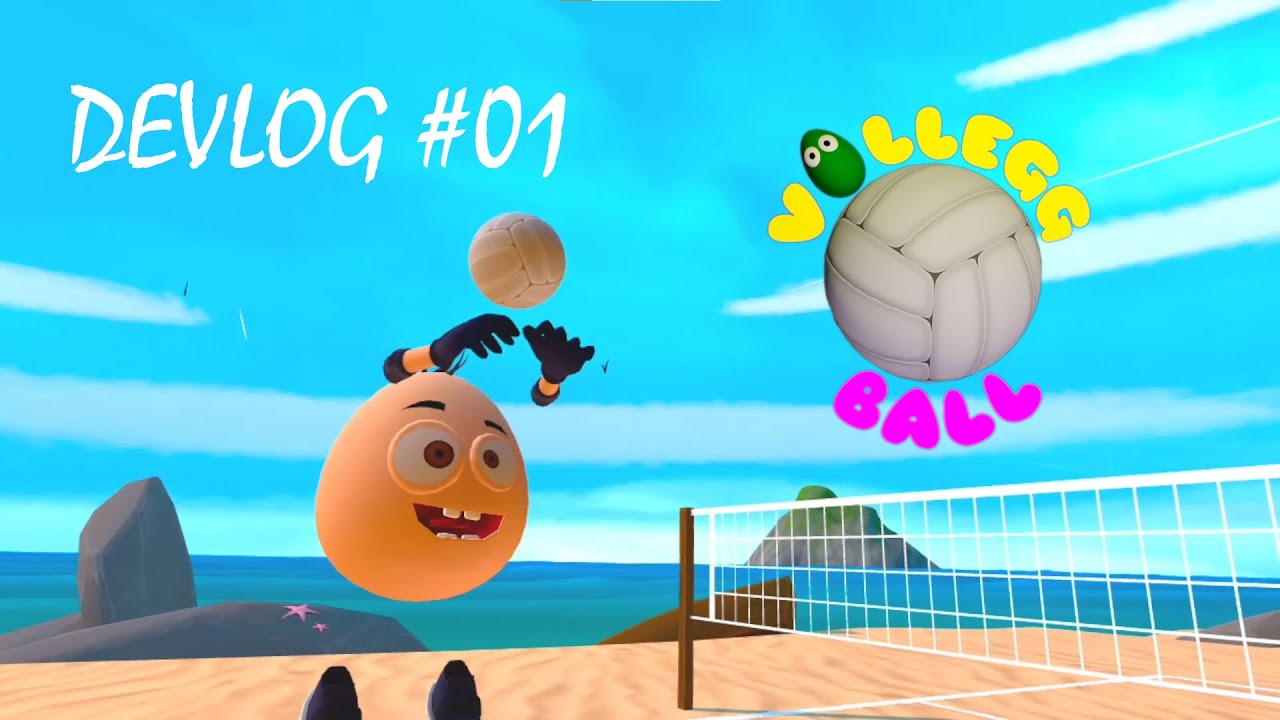Volleggball Devlog 1 Creating a Volleyball game in VR YouTube