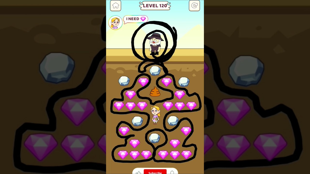 Pull the gold gameplay level 120 | pull the gold 🥇| pull the gold gameplay 🎯🎮 | level 120 