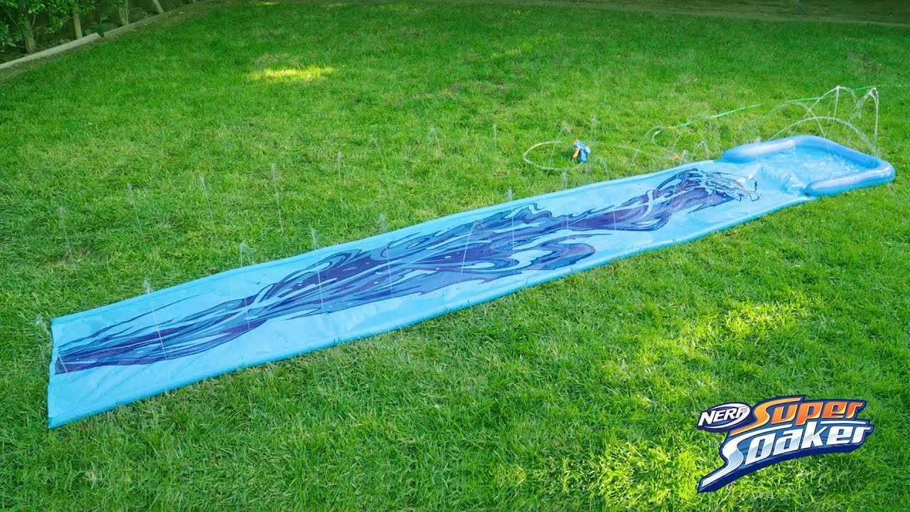 NERF Super Soaker Toboggan Aquatique Géant 16ft – Neuf – Blaster D'eau Extra