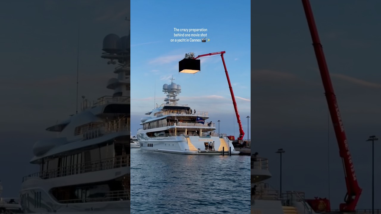 Behind the Scenes of a Superyacht Shoot