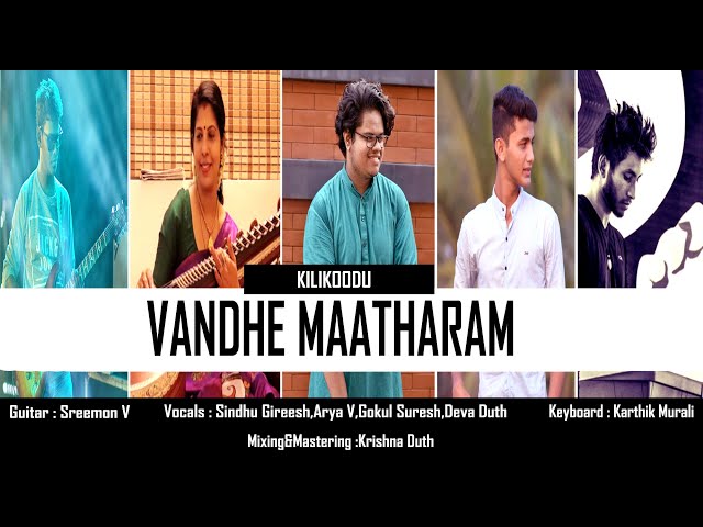 Vandhe Maatharam|Tribute for corona frontliners|Kilikkoodu Music|Quarantine days cover class=