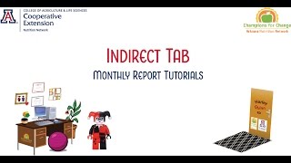 Indirect Tab (Monthly Report Tutorials)