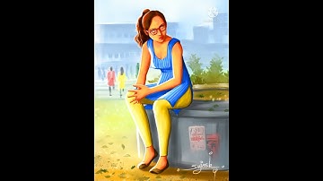 Real digital painting #drawing #digitalpainting #artndrawing #art #ibispaint #shorts