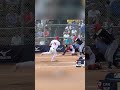 🇨🇦🥎 Ty Sebastian painting the corner at the 2024 WBSC Men's Softball World Cup Group B
