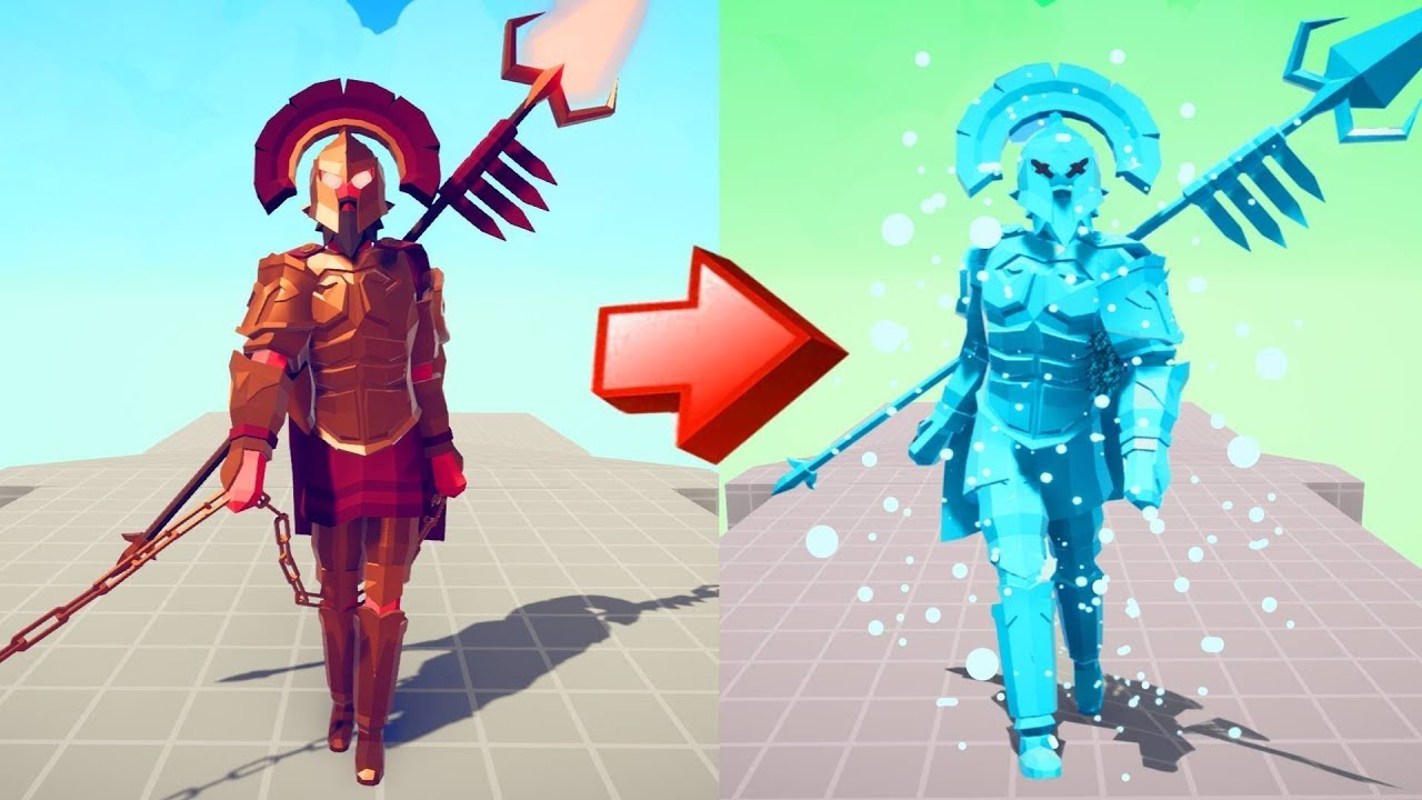 MEGA ICE MAN VS ALL UNIT - Totally Accurate Battle Simulator