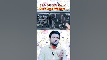 SSA-5000EM Over Load Problem #shortvideo  #amplifier #ahuja