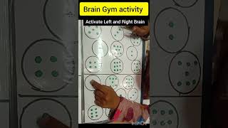 Brain Gym activity/brain boosting worksheet/improve attention