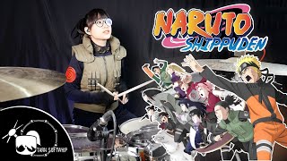 Naruto Shippuuden OP1 Hero's Comeback Drum cover ( Tarn Softwhip ) Resimi