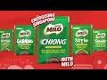 Energising singapore with milo special edition sachets