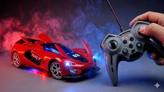 Unboxing Insane Srt Rc Sports Drift Car With Smoke & Lights Effect Full Demo