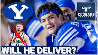 Bear Bachmeier Faces LOFTY Standard With BYU Football's College Football Playoff Hopes Set to SOAR?