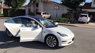 This is a 2019 tesla model 3 dual motor pearl white with 19" upgrade
wheels. music provided by free library luxury vehicle m...