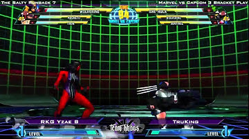 The Salty Runback 7 MvC3 - RKG Yzae B vs TruKing