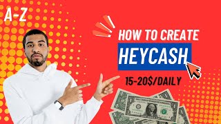 How to Create HeyCash Account & Earn $15–$20 Daily | Easy Survey Setup + AI Ans Tricks for Beginners