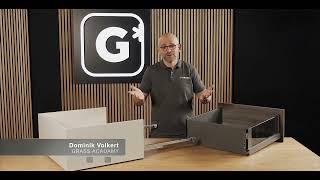 GRASS Nova Pro Scala removing and attaching drawers (EN)