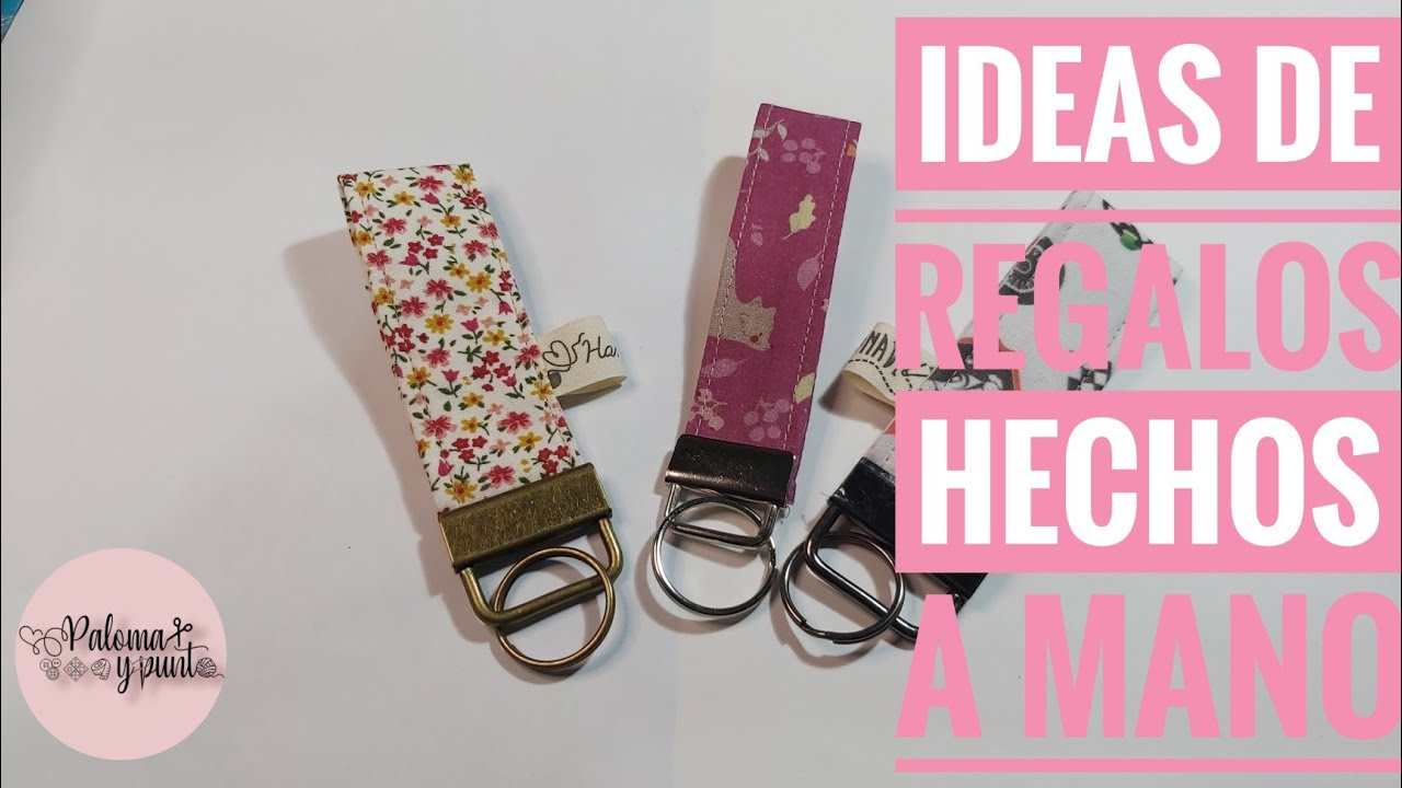 ✂️Tutorial de llavero de tela✂️ 🎁Idea de regalo fácil, rápido y barato 🎁 #beebeecrafts