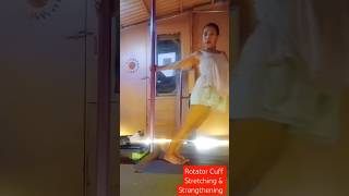 Lengthen & Strengthen Rotator Cuffs Suspension Traction Anti Gravity Piyopo Pinoy Yoga Pole Makati