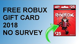 Roblox Gift Card Code Generator No Survey Youtube - robux gift cards code 2018 today