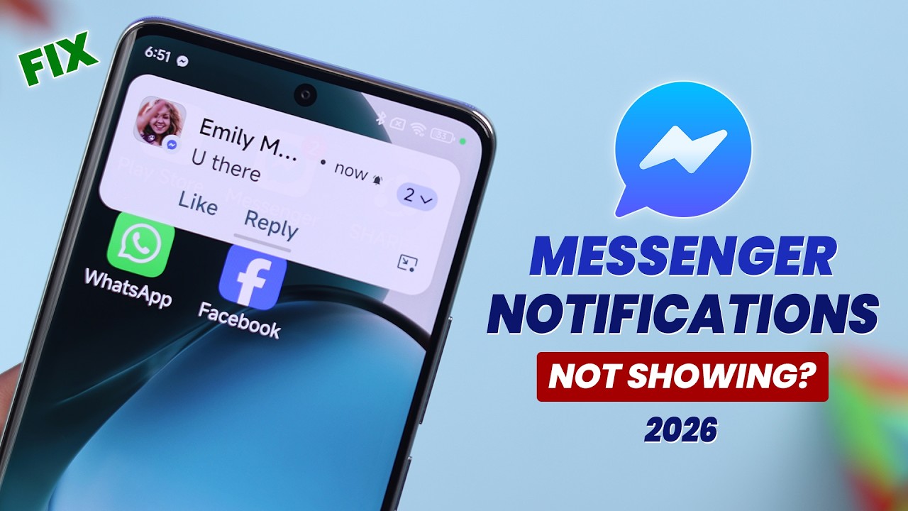 Android Messenger Notification Messenger Notification Not Showing? How to Fix on Android! - YouTube