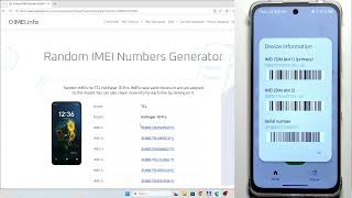 TCL Nxtpaper 70 Pro - How to Generate Random IMEI screenshot 1