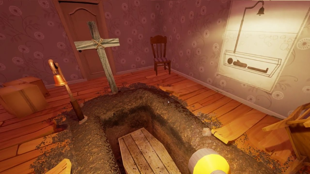Hello Neighbor Gameplay | New Build Alpha 1 - Exploring my neighbor's new and bigger house - YouTube