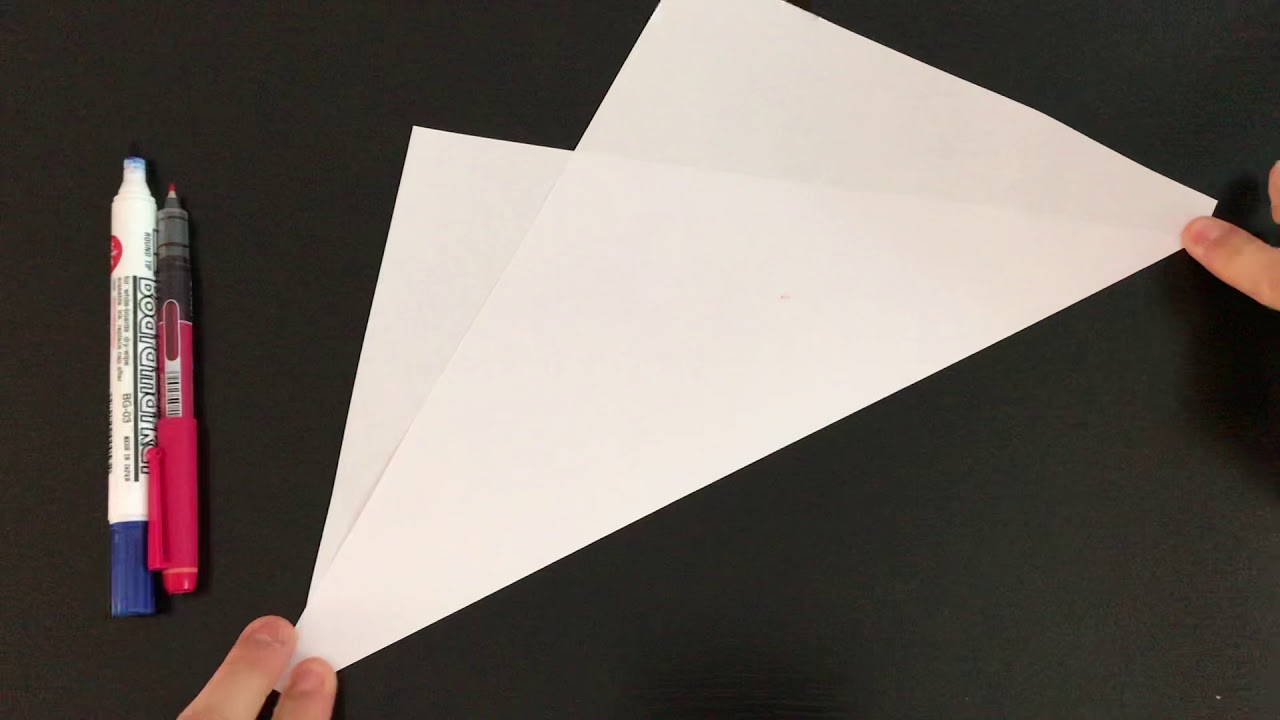 Méthode équerre en papier - YouTube