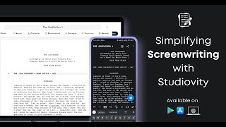 Studiovity - Screenplay, Screenwriting and Novel writing App screenshot 5