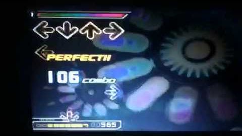 Baby look at us on DDR.