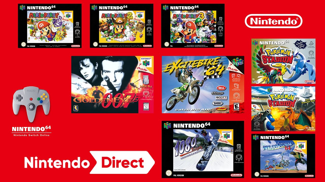 Altri giochi per Nintendo 64 si uniscono a Nintendo Switch Online + Pacchetto  aggiuntivo! - YouTube