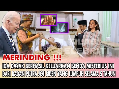 MIRIS – Ida Dayak Berhasil Keluarkan Benda Aneh Ini, Yang Bersarang Di Tubuh Putra Joe Biden