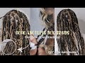 I did boho knotless box braids on my mom for the first time!! 😱💕 | Eayon Hair