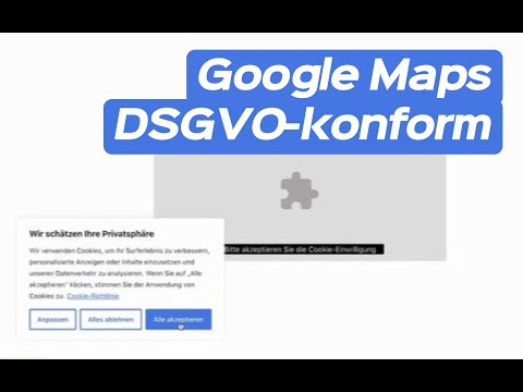 Google Maps DSGVO-konform in WordPress Elementor einbinden (kostenlos)