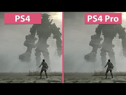 [4K] Shadow of the Colossus – PS4 vs. PS4 Pro Graphics Comparison & Frame Rate Test