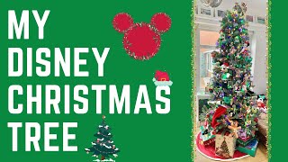 My Disney Christmas Tree & Disney Decorations #Disney #DisneyTree #DisneyChristmas