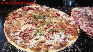Indian street food cheese mountain dosa | big fat pancake & travel