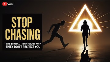 Stop chasing people – the brutal truth about why they don’t respect you. 💔