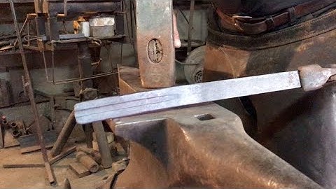 Blacksmithing: A Bench for the Heritage Museum, Part 1