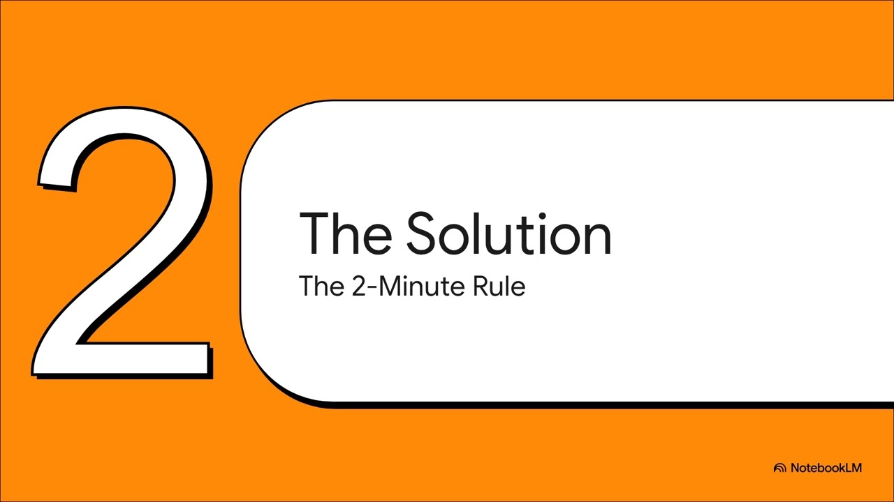 •  How to Break Your Mental Resistance Instantly: The 2 Minute Rule of 2026