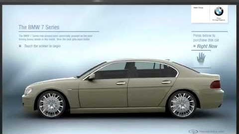 BMW Interactive Wall Prototype