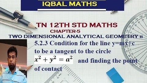 TN 12TH STD MATHS CONCEPT 5.2.3 CHAPTER-5 TWO DIMENSIONAL ANALYTICAL GEOMETRY