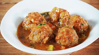 ALBONDIGAS CON VERDURAS SUPER RICAS. RECETA DE @LoliDominguezJimenez by Recetas de Esbieta 296,129 views 3 months ago 12 minutes, 9 seconds