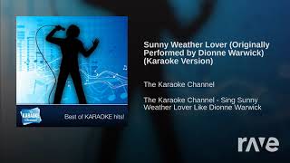 Sunny Warwick Lover - Dionne Warwick - Topic &amp; Sunny Weather Lover Originally Performed | RaveDJ