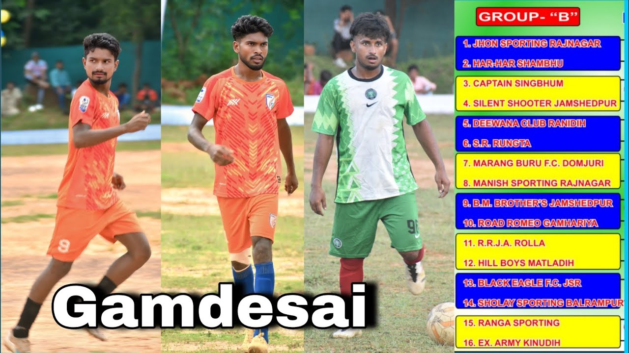 Ranga Sporting 🆚️ EX ARMY Kinudih || 1st Round Live Match || At :- Gamdesai Tournament