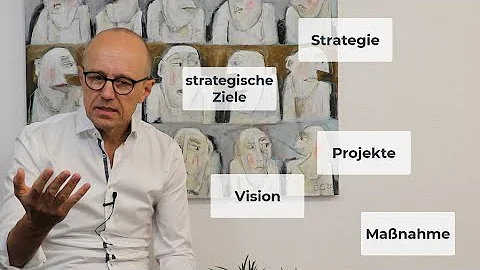 Vision, strategisches Ziel, Strategie, Projekte mal auf den Punkt gebracht