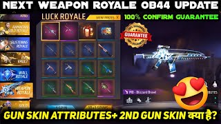 NEXT WEAPON ROYALE FREE FIRE 2024 | WEAPON ROYALE NEW GUN SKIN | UPCOMING OB44 UPDATE WEAPON ROYAL