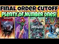 Final Order Cutoff Offers Plenty Of New Number Ones To Buy!