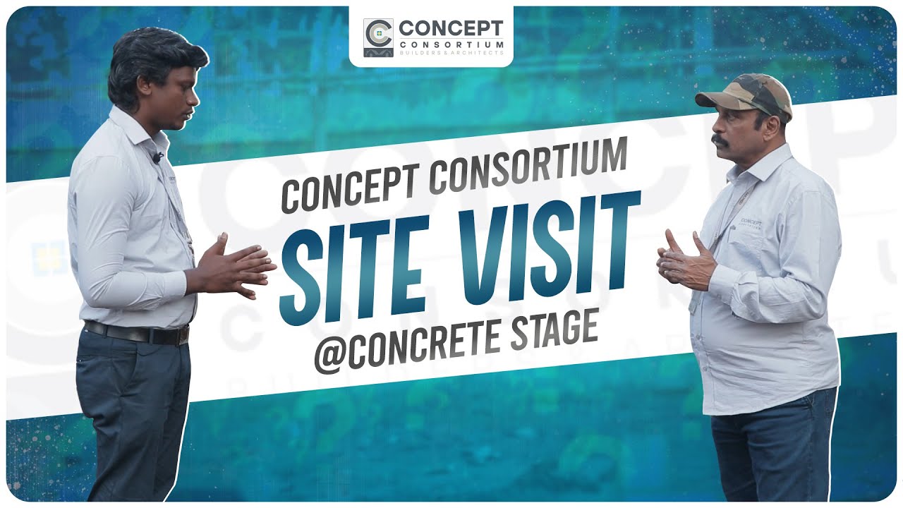 Site visit at concrete stage | Hospital Mayiladuthurai | cc homes