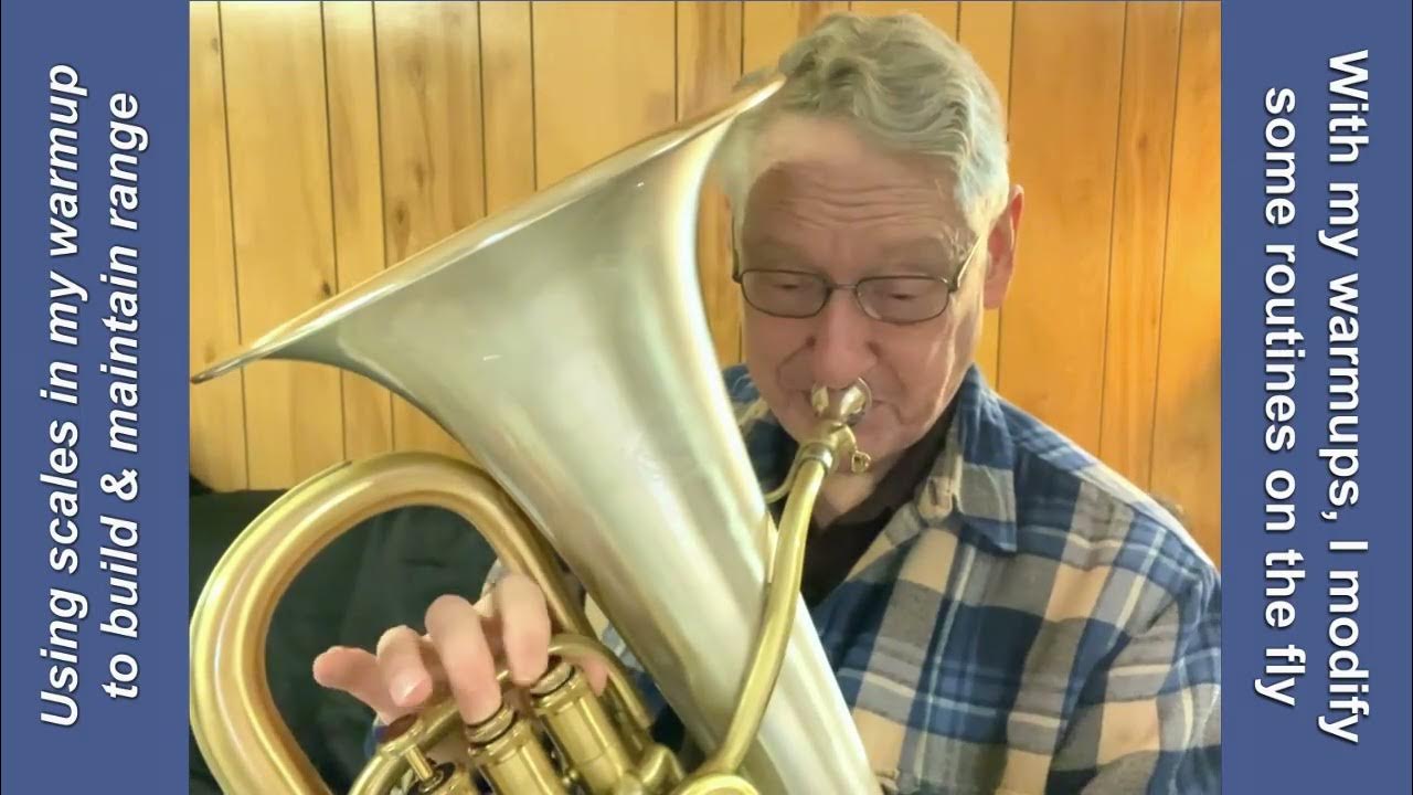 Euphonium Range Practice Using Scales to Build High and Low Range Solidly YouTube